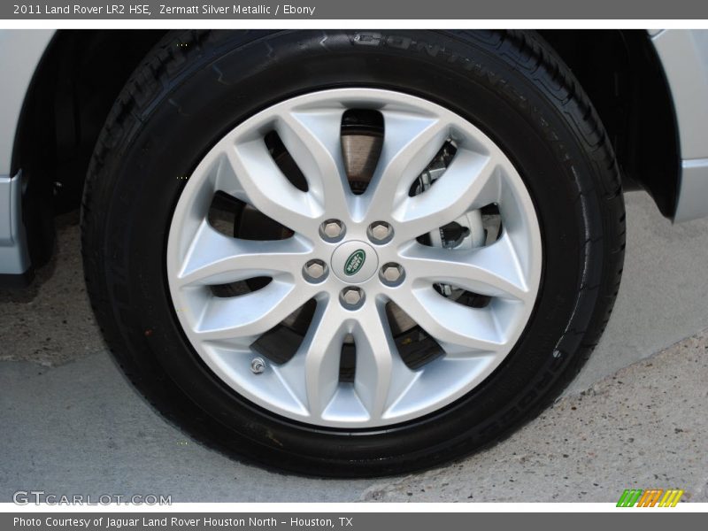 Zermatt Silver Metallic / Ebony 2011 Land Rover LR2 HSE