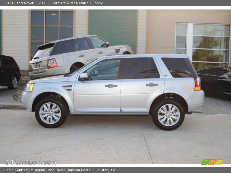 Zermatt Silver Metallic / Ebony 2011 Land Rover LR2 HSE