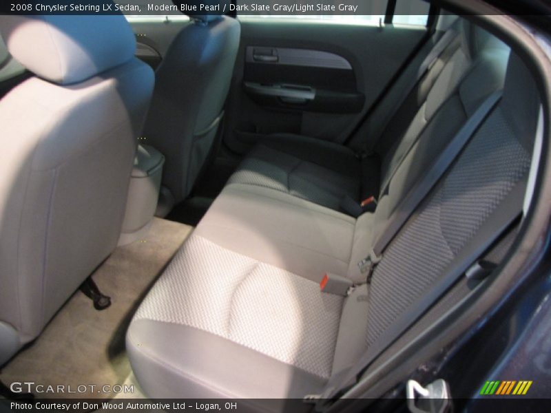 Modern Blue Pearl / Dark Slate Gray/Light Slate Gray 2008 Chrysler Sebring LX Sedan