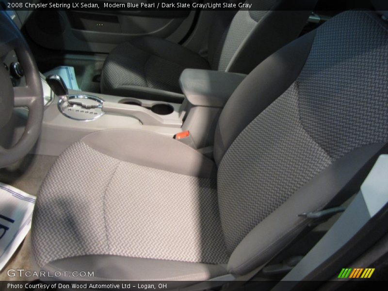 Modern Blue Pearl / Dark Slate Gray/Light Slate Gray 2008 Chrysler Sebring LX Sedan