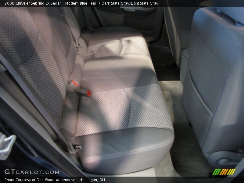 Modern Blue Pearl / Dark Slate Gray/Light Slate Gray 2008 Chrysler Sebring LX Sedan