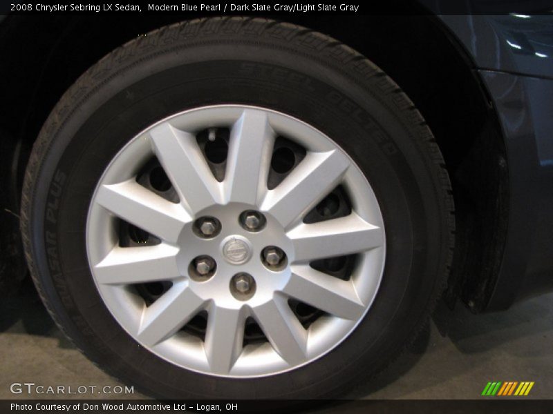 Modern Blue Pearl / Dark Slate Gray/Light Slate Gray 2008 Chrysler Sebring LX Sedan