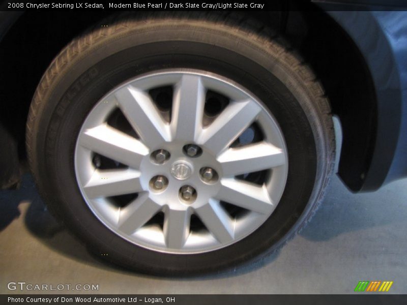 Modern Blue Pearl / Dark Slate Gray/Light Slate Gray 2008 Chrysler Sebring LX Sedan