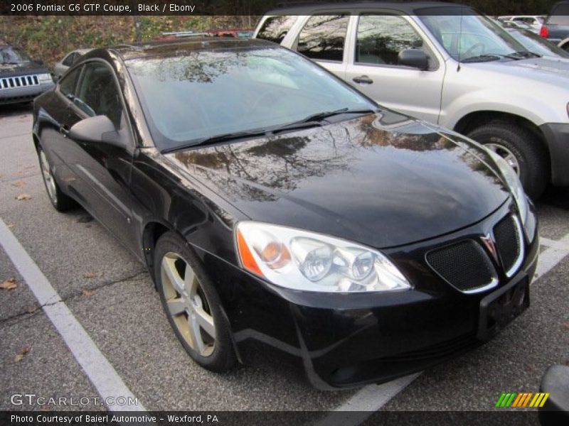 Black / Ebony 2006 Pontiac G6 GTP Coupe