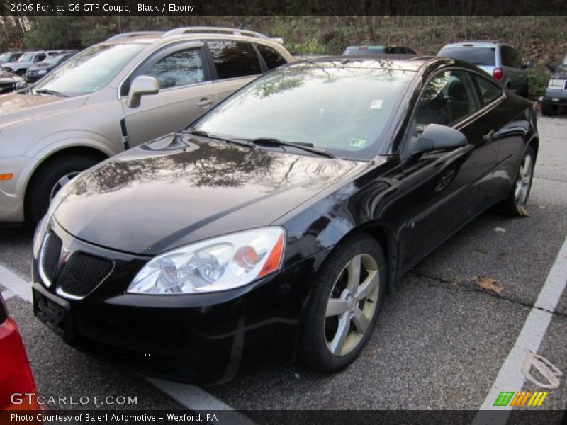 Black / Ebony 2006 Pontiac G6 GTP Coupe
