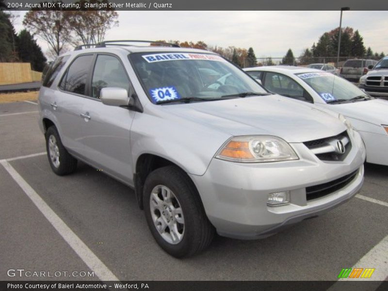 Starlight Silver Metallic / Quartz 2004 Acura MDX Touring