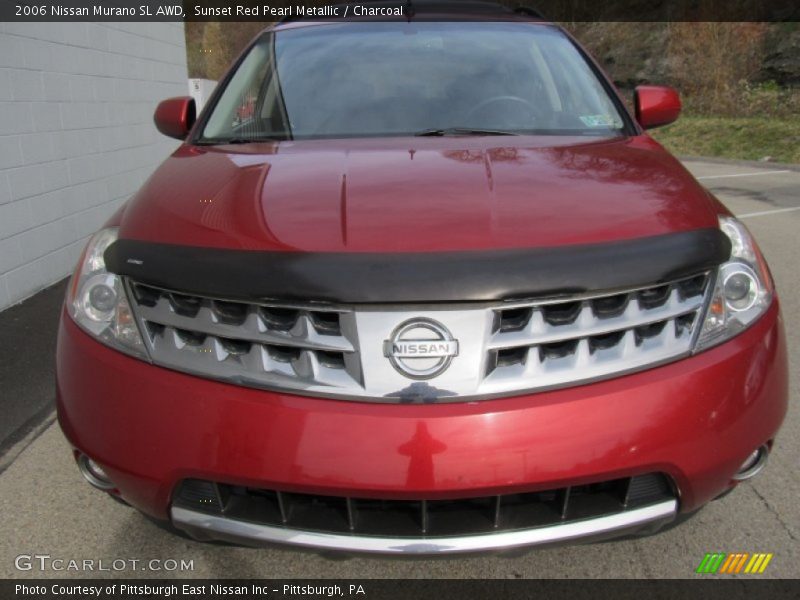 Sunset Red Pearl Metallic / Charcoal 2006 Nissan Murano SL AWD