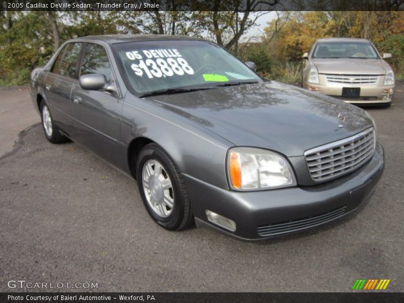 Thunder Gray / Shale 2005 Cadillac DeVille Sedan