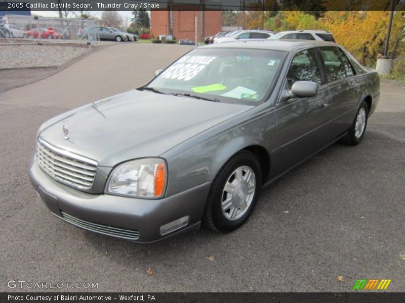 Thunder Gray / Shale 2005 Cadillac DeVille Sedan