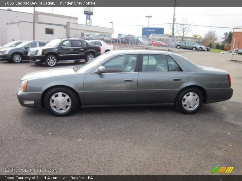 Thunder Gray / Shale 2005 Cadillac DeVille Sedan