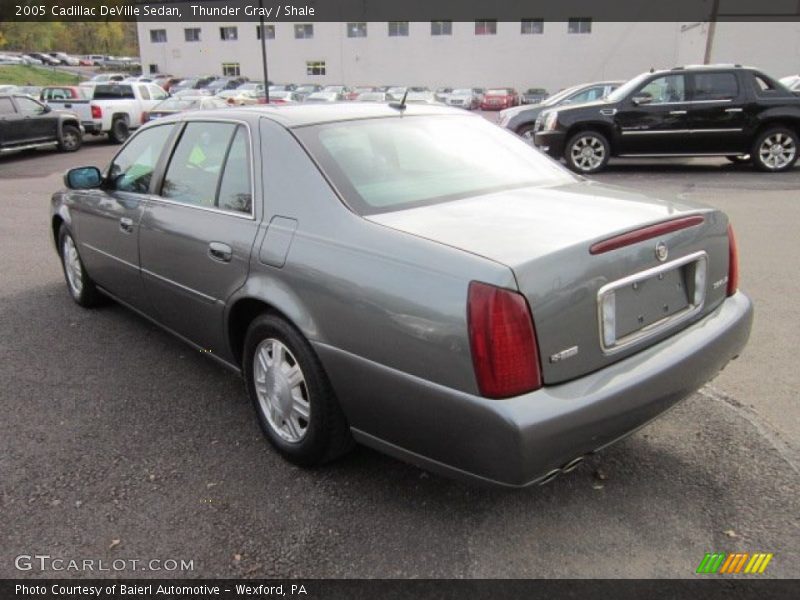 Thunder Gray / Shale 2005 Cadillac DeVille Sedan
