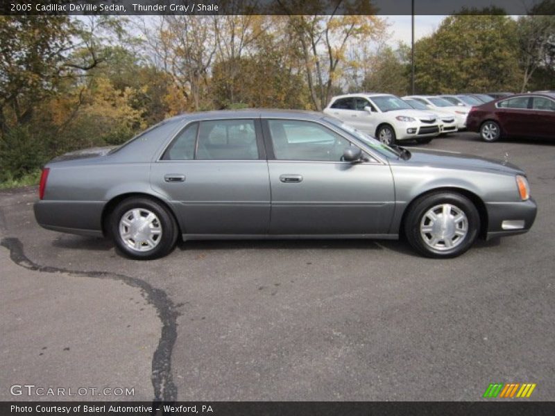 Thunder Gray / Shale 2005 Cadillac DeVille Sedan