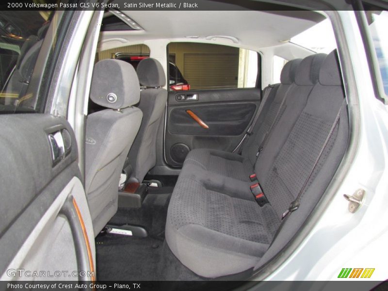 Satin Silver Metallic / Black 2000 Volkswagen Passat GLS V6 Sedan