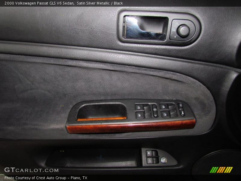 Satin Silver Metallic / Black 2000 Volkswagen Passat GLS V6 Sedan