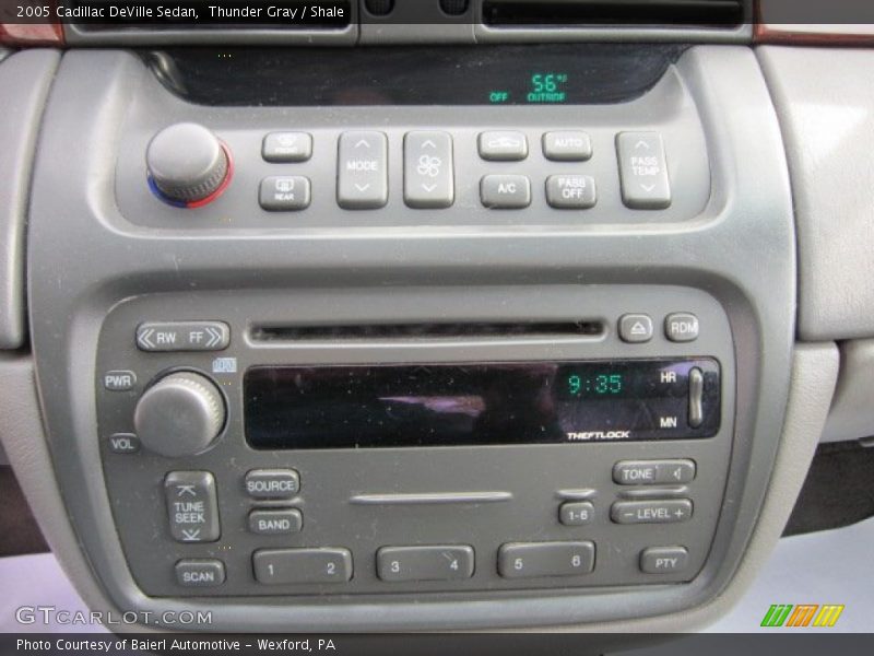 Thunder Gray / Shale 2005 Cadillac DeVille Sedan