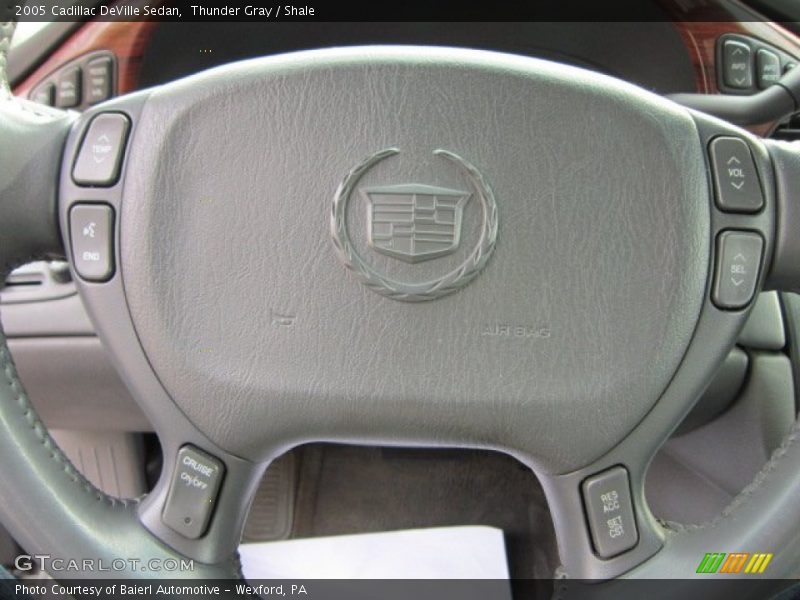 Thunder Gray / Shale 2005 Cadillac DeVille Sedan
