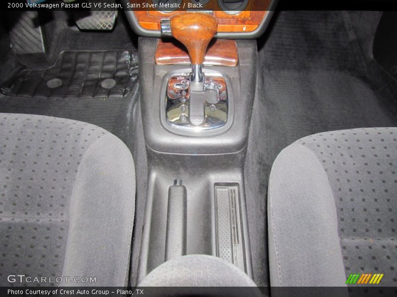 Satin Silver Metallic / Black 2000 Volkswagen Passat GLS V6 Sedan