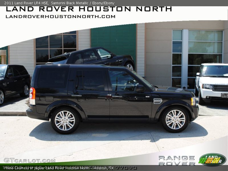 Santorini Black Metallic / Ebony/Ebony 2011 Land Rover LR4 HSE
