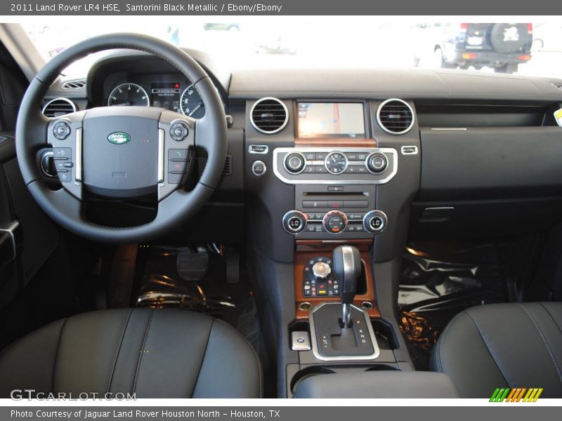 Santorini Black Metallic / Ebony/Ebony 2011 Land Rover LR4 HSE