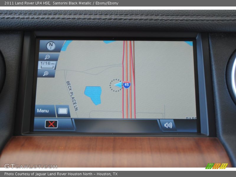 Santorini Black Metallic / Ebony/Ebony 2011 Land Rover LR4 HSE