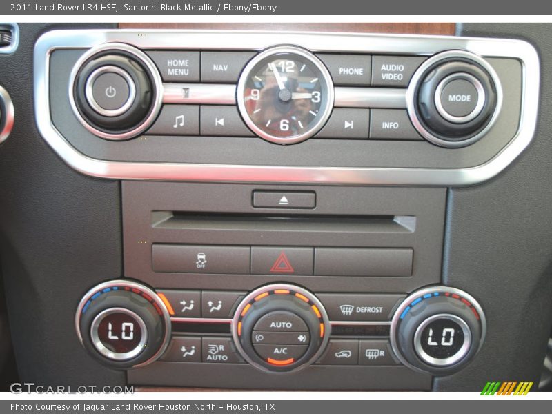Santorini Black Metallic / Ebony/Ebony 2011 Land Rover LR4 HSE