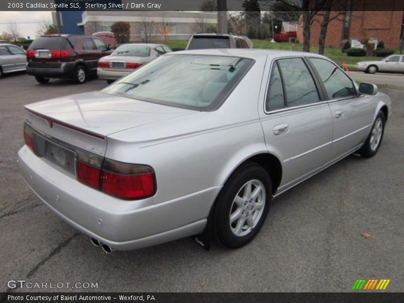 Sterling Silver / Dark Gray 2003 Cadillac Seville SLS