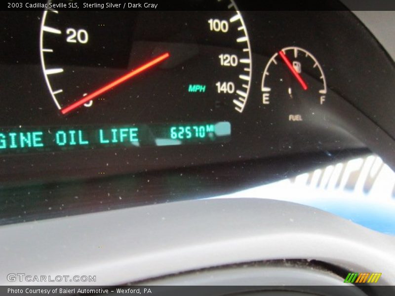 Sterling Silver / Dark Gray 2003 Cadillac Seville SLS