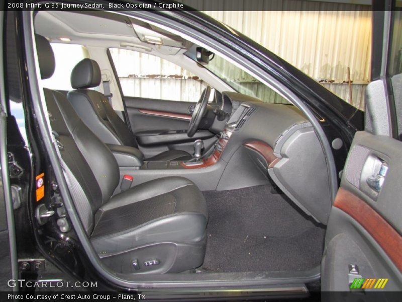 Black Obsidian / Graphite 2008 Infiniti G 35 Journey Sedan