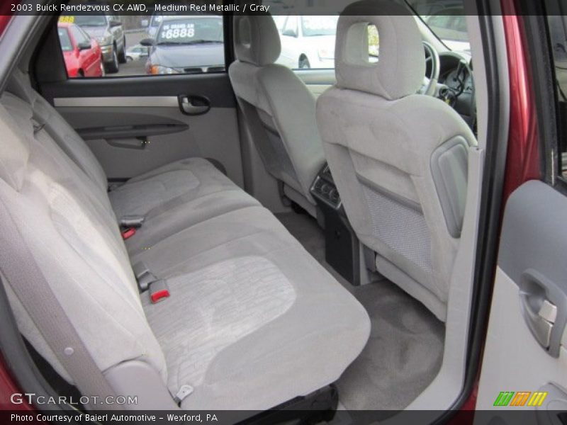 Medium Red Metallic / Gray 2003 Buick Rendezvous CX AWD