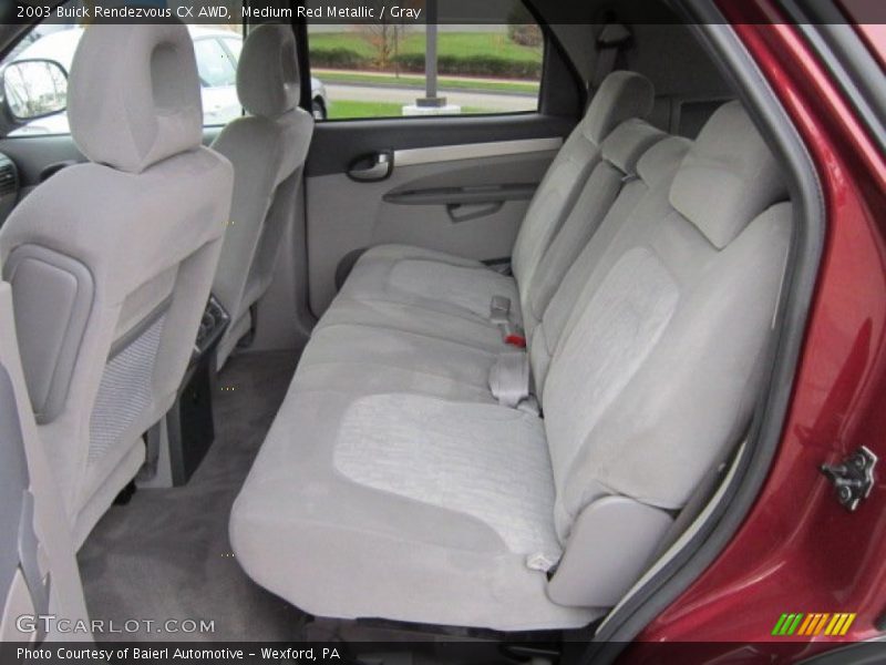 Medium Red Metallic / Gray 2003 Buick Rendezvous CX AWD