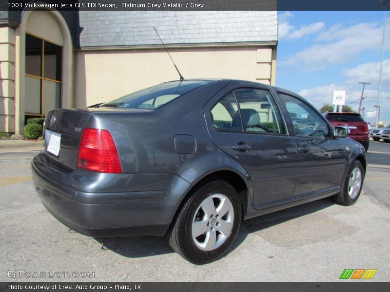 Platinum Grey Metallic / Grey 2003 Volkswagen Jetta GLS TDI Sedan