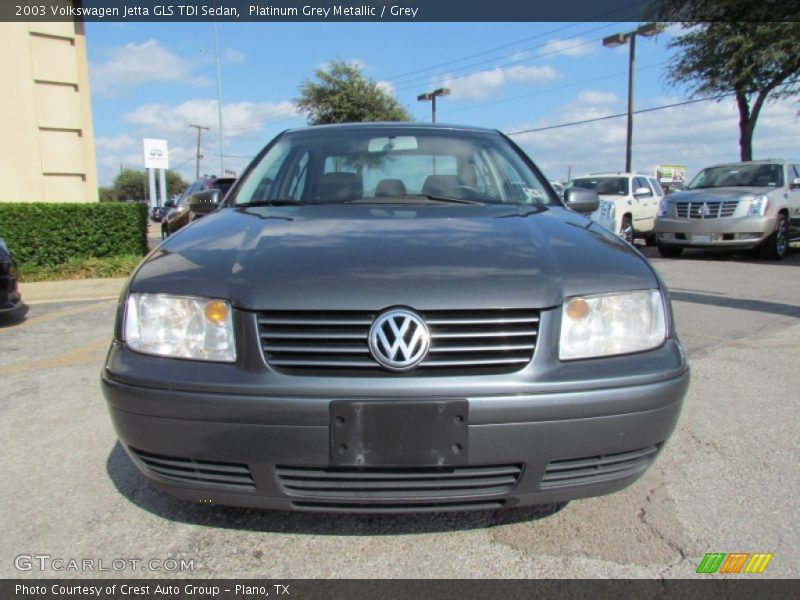 Platinum Grey Metallic / Grey 2003 Volkswagen Jetta GLS TDI Sedan