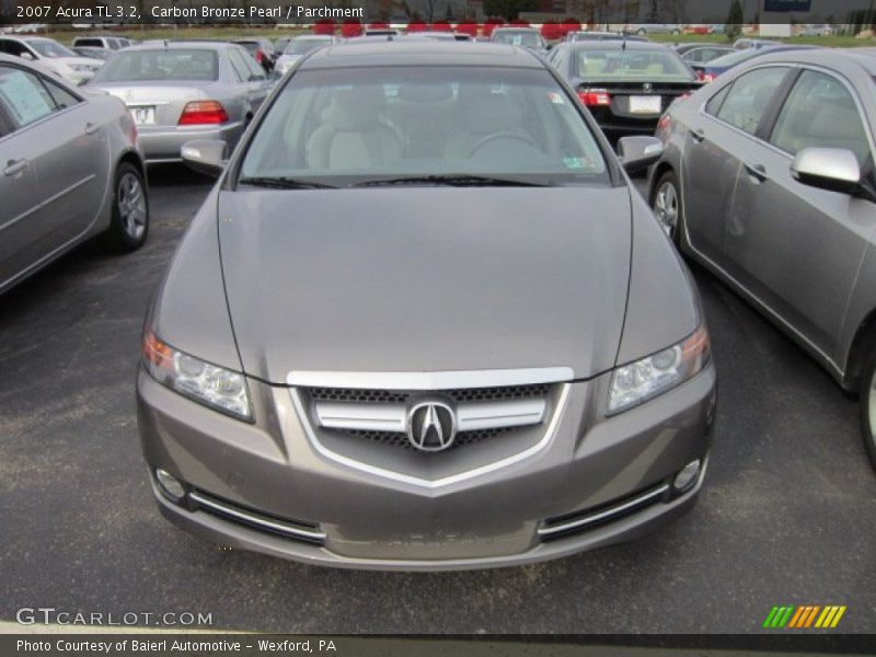 Carbon Bronze Pearl / Parchment 2007 Acura TL 3.2