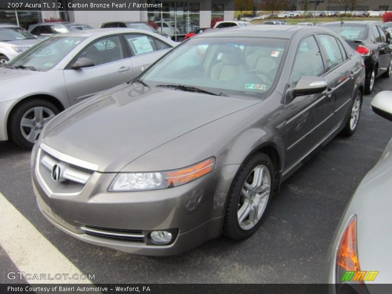 Carbon Bronze Pearl / Parchment 2007 Acura TL 3.2