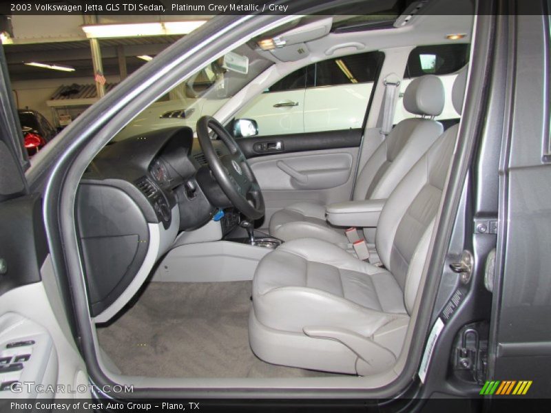  2003 Jetta GLS TDI Sedan Grey Interior
