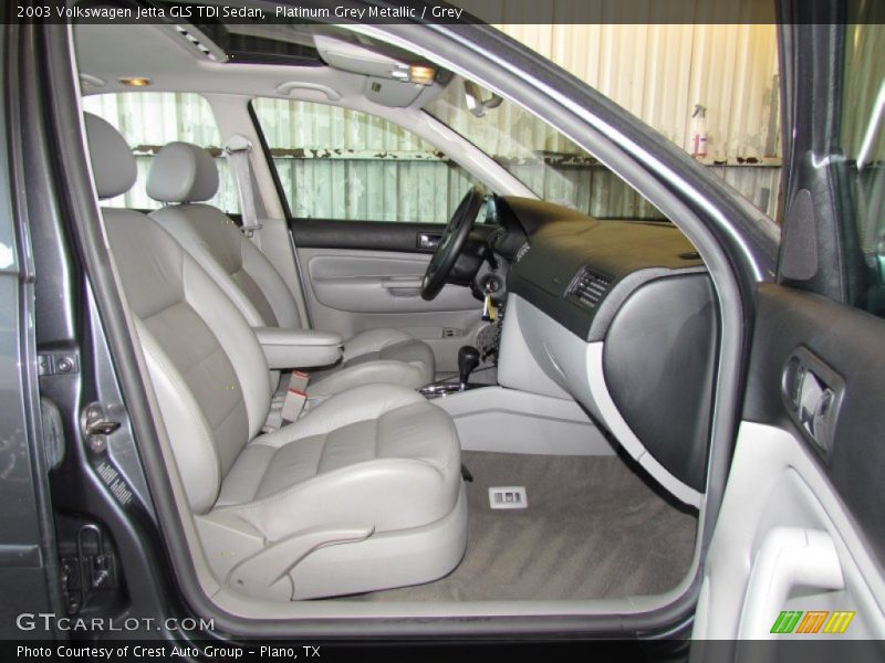  2003 Jetta GLS TDI Sedan Grey Interior