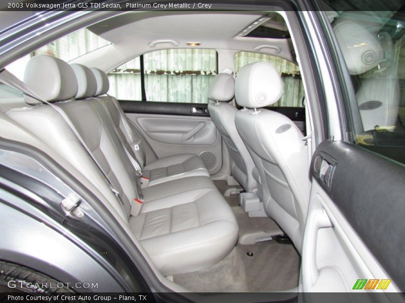  2003 Jetta GLS TDI Sedan Grey Interior