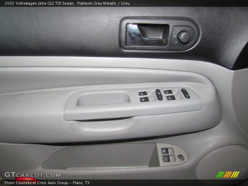 Platinum Grey Metallic / Grey 2003 Volkswagen Jetta GLS TDI Sedan