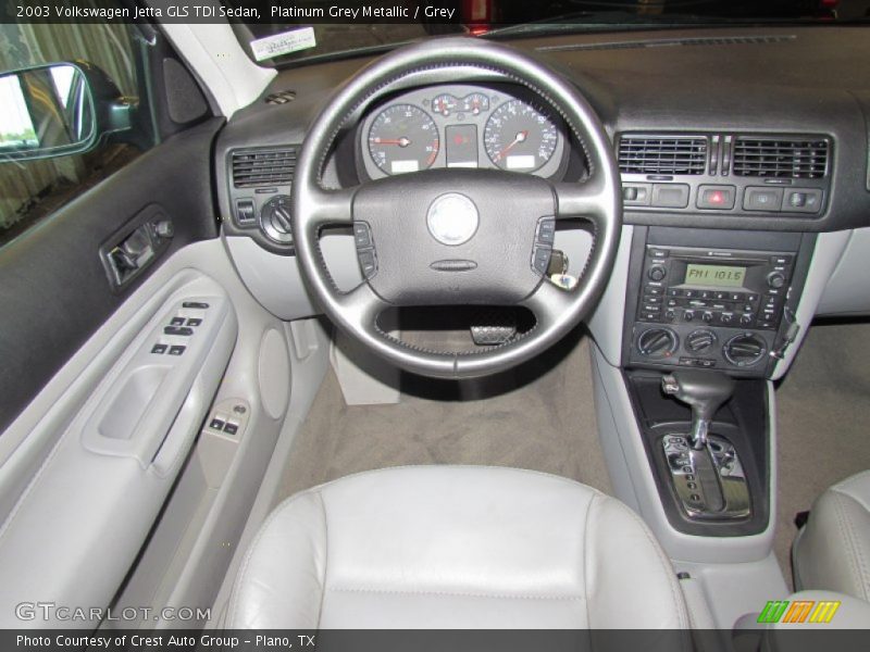 Platinum Grey Metallic / Grey 2003 Volkswagen Jetta GLS TDI Sedan