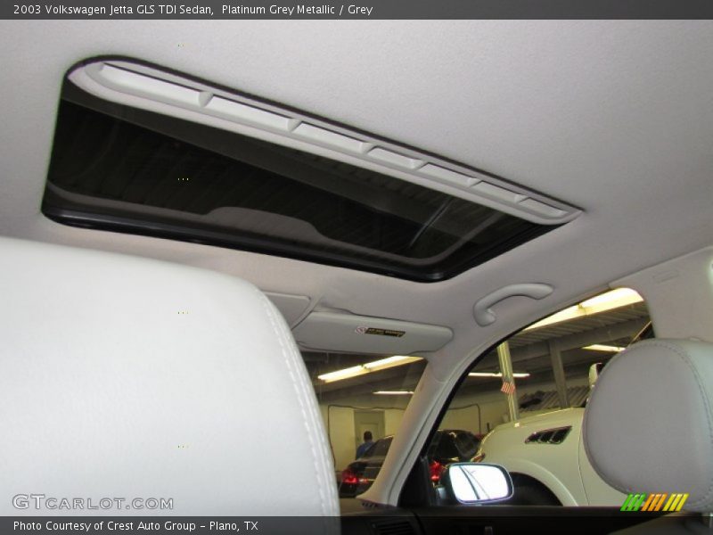 Platinum Grey Metallic / Grey 2003 Volkswagen Jetta GLS TDI Sedan