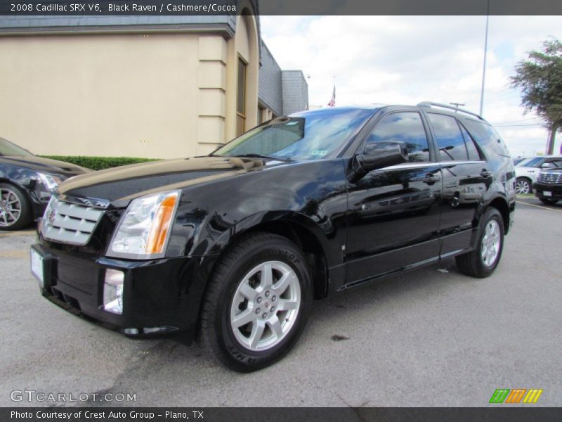 Black Raven / Cashmere/Cocoa 2008 Cadillac SRX V6
