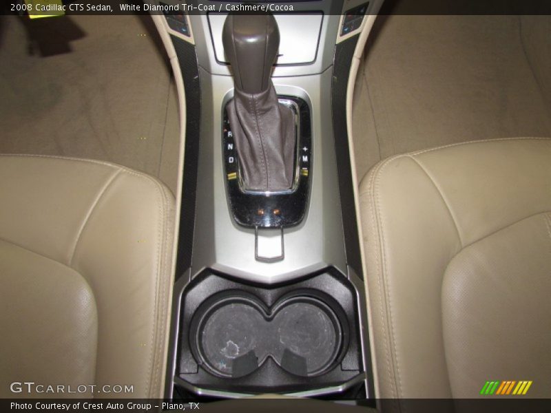 White Diamond Tri-Coat / Cashmere/Cocoa 2008 Cadillac CTS Sedan