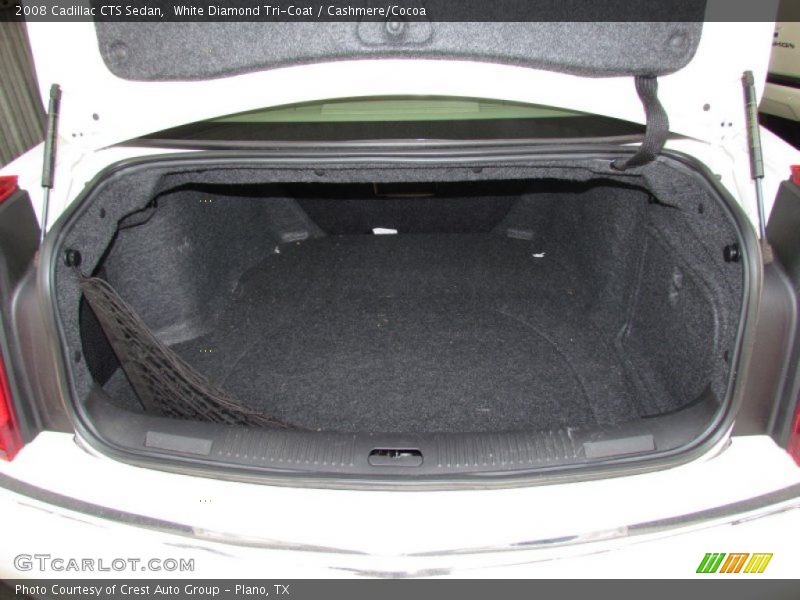White Diamond Tri-Coat / Cashmere/Cocoa 2008 Cadillac CTS Sedan
