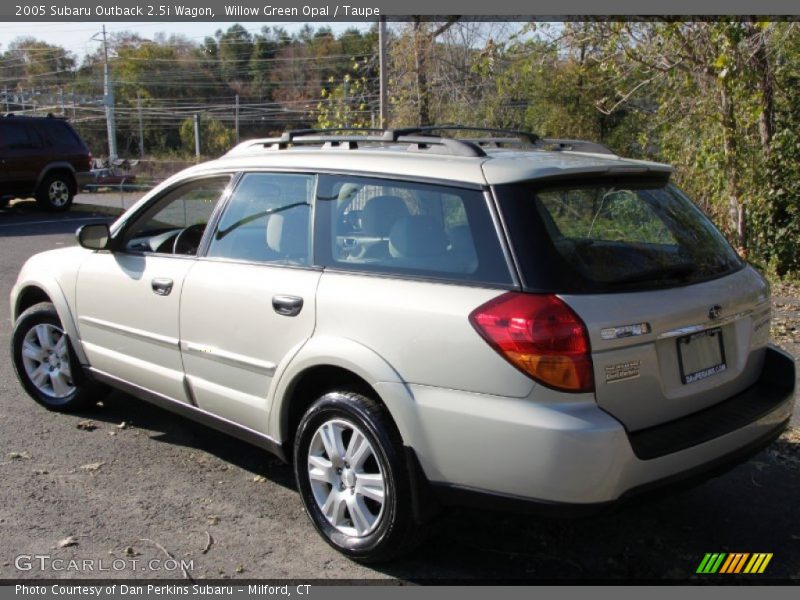 Willow Green Opal / Taupe 2005 Subaru Outback 2.5i Wagon