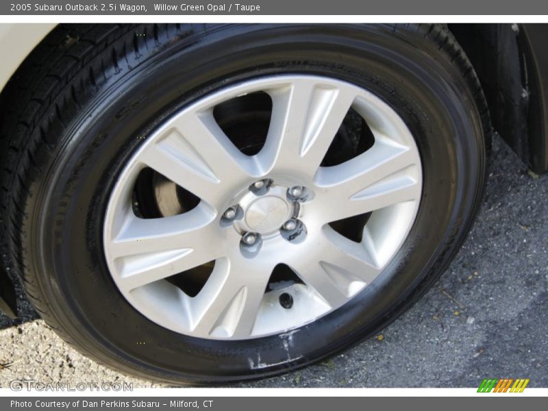 Willow Green Opal / Taupe 2005 Subaru Outback 2.5i Wagon