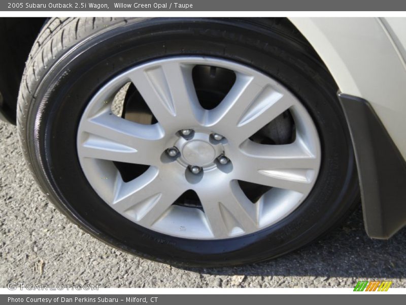 Willow Green Opal / Taupe 2005 Subaru Outback 2.5i Wagon