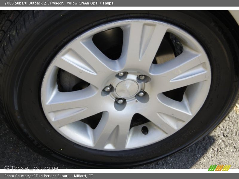 Willow Green Opal / Taupe 2005 Subaru Outback 2.5i Wagon