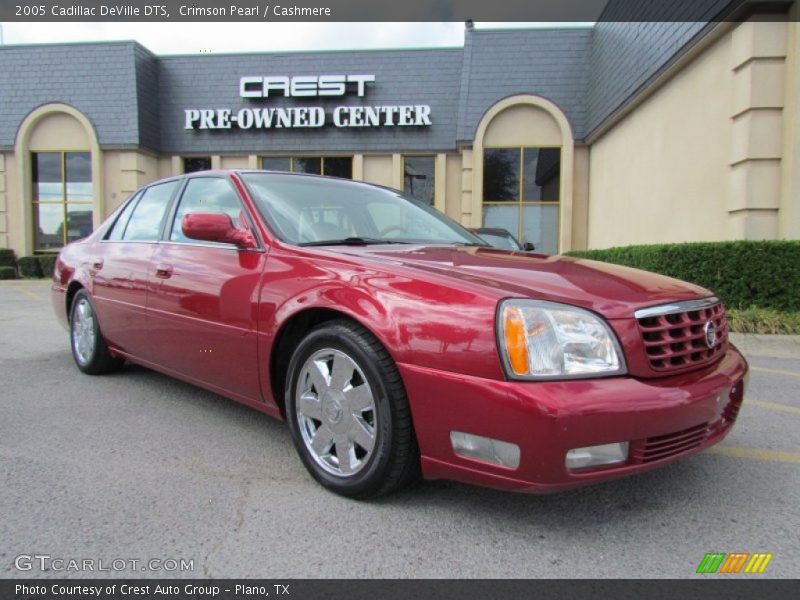 Crimson Pearl / Cashmere 2005 Cadillac DeVille DTS