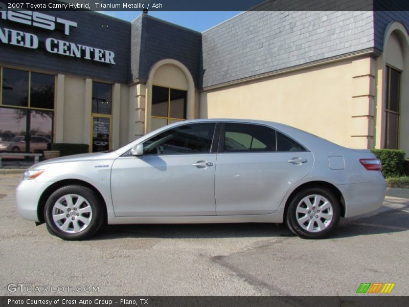 Titanium Metallic / Ash 2007 Toyota Camry Hybrid