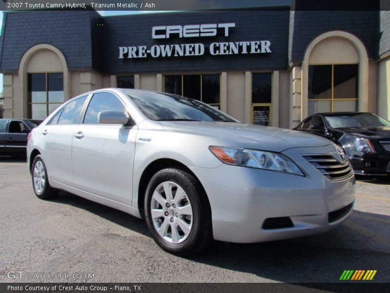 Titanium Metallic / Ash 2007 Toyota Camry Hybrid